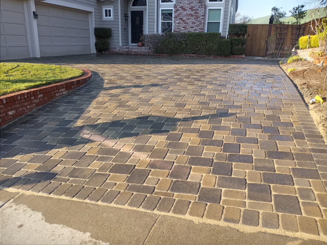 Driveway Paver Installations — Completed