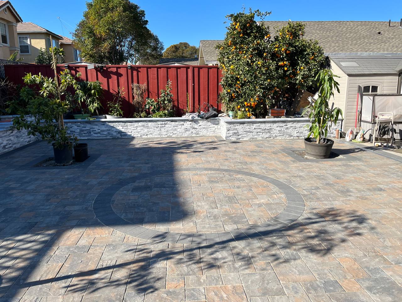 Custom Backyard Patio Installs — Completed